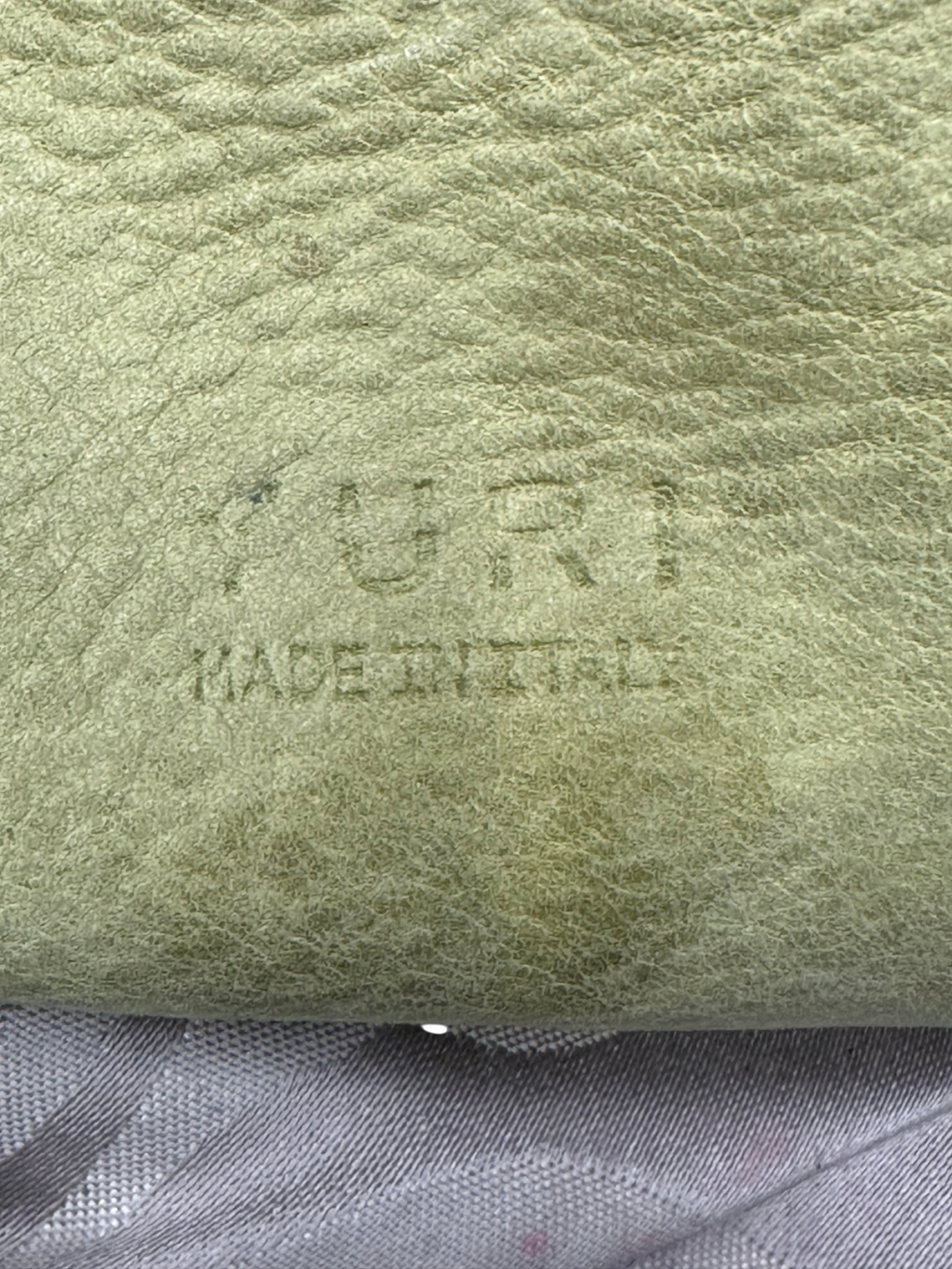 Yuri Green Leather Bag