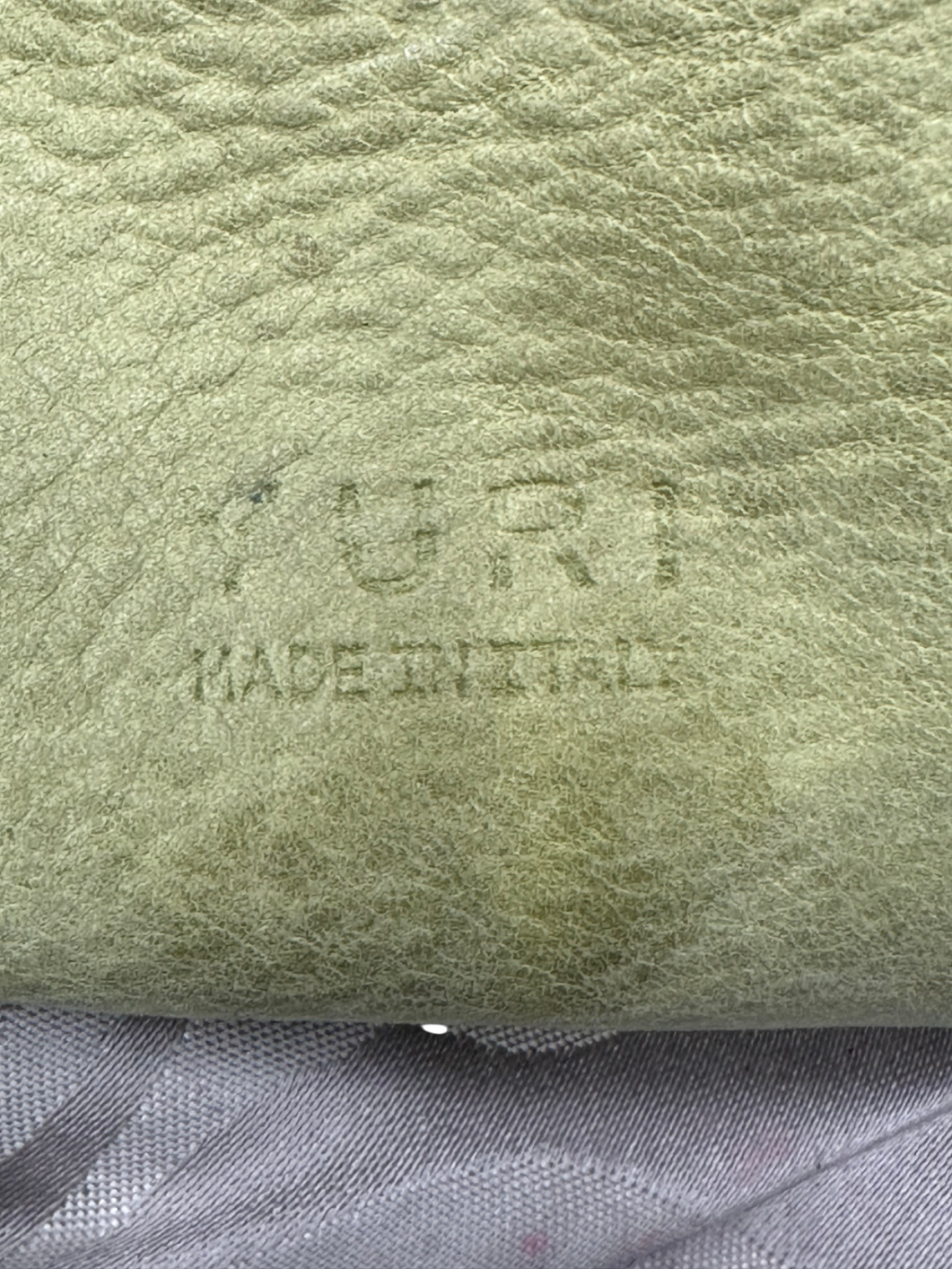 Yuri Green Leather Bag