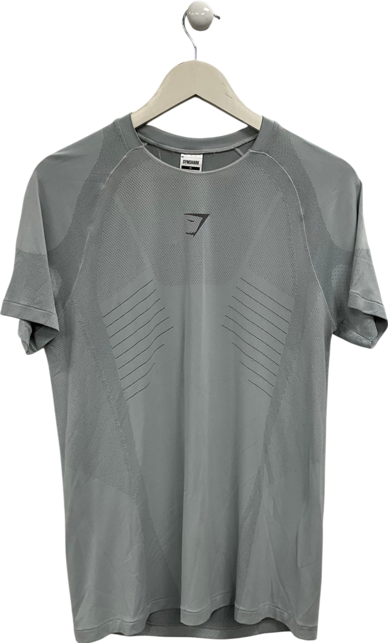 gymshark Grey Apex Seamless T-shirt UK M