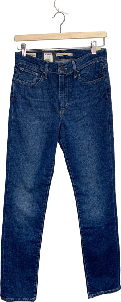 Levi's Blue 724 High-Rise Slim Straight Jeans W29