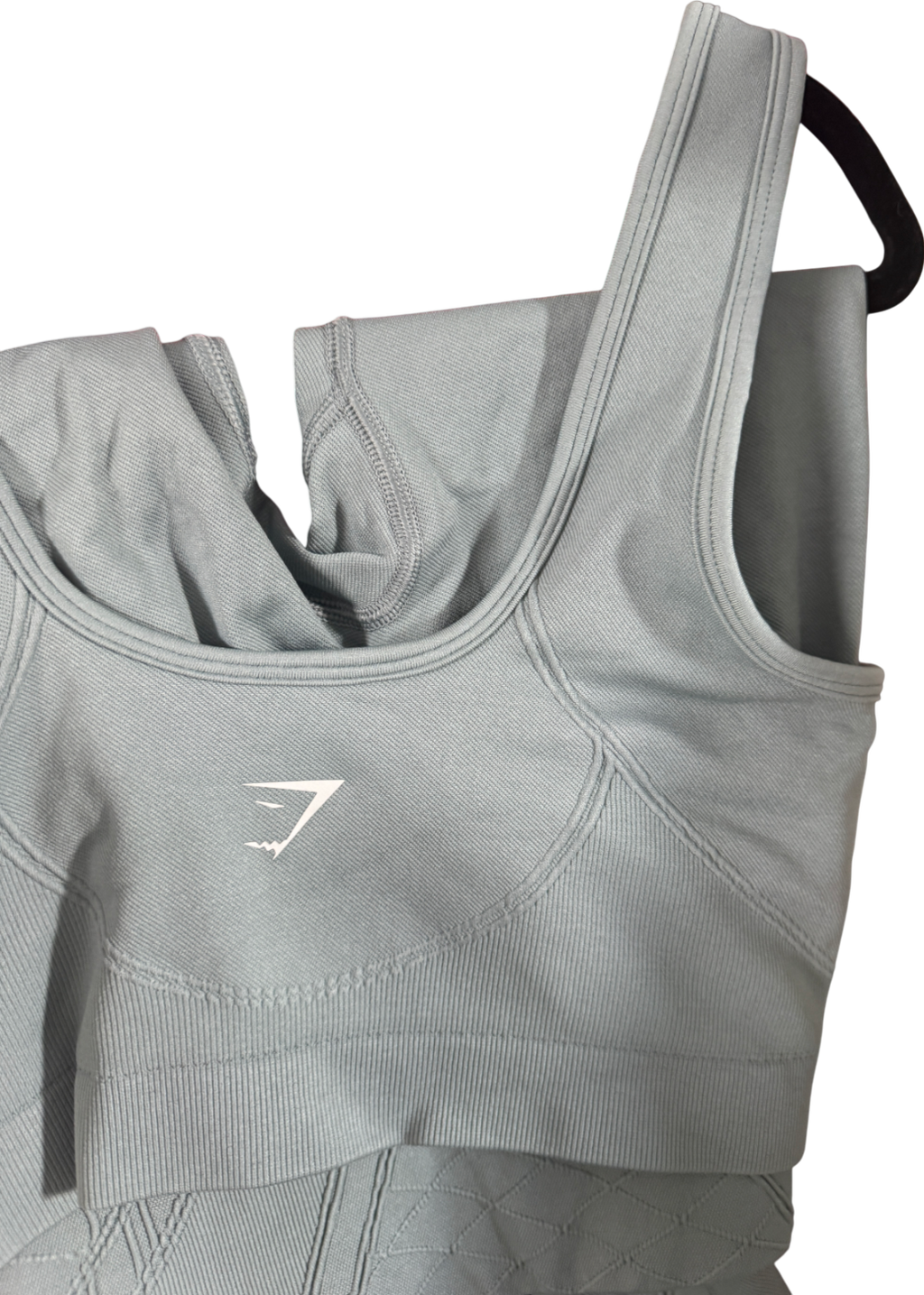 gymshark Green 2-piece Crop Top And Activewear Leggings UK XS/S