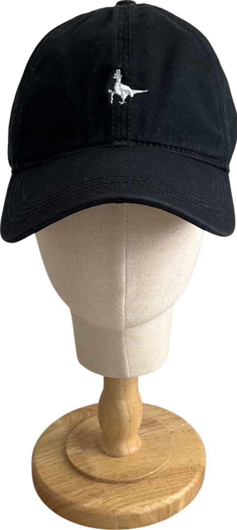 Jack wills Black Enfield Classic Logo Baseball Cap One Size
