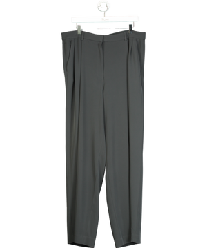 H&M Grey Wide Crease-leg Trouser UK 20
