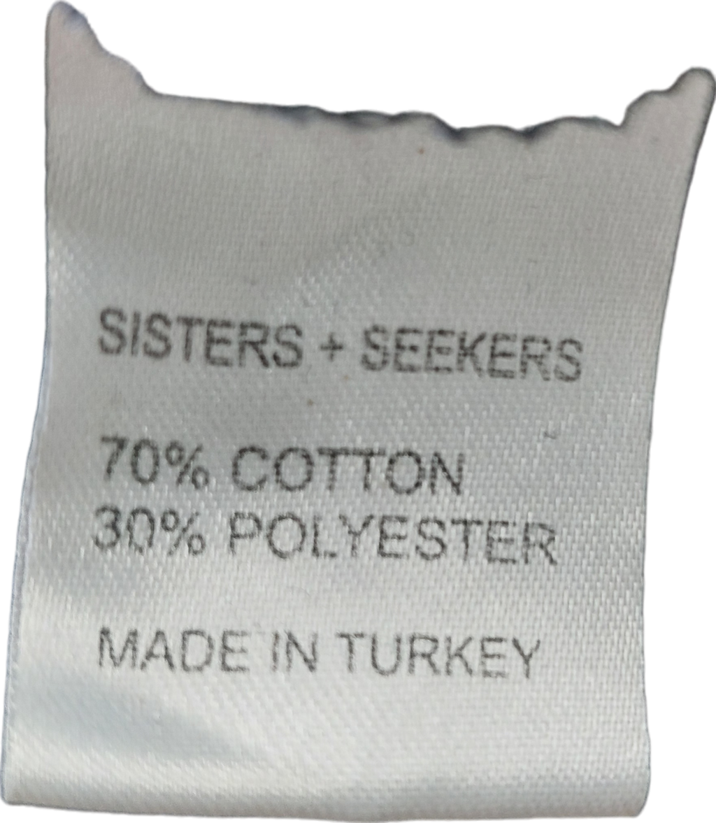 Sisters and Seekers Black Good Morning Sport Logo Hoodie UK XXL