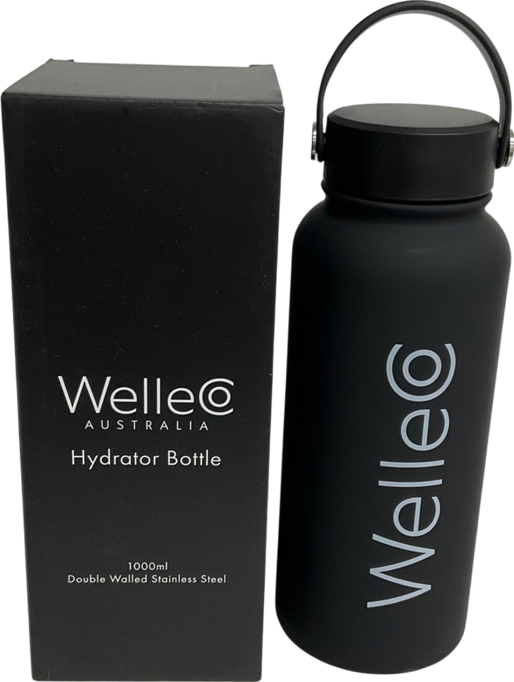 welle co Black Hydrator WATER Bottle