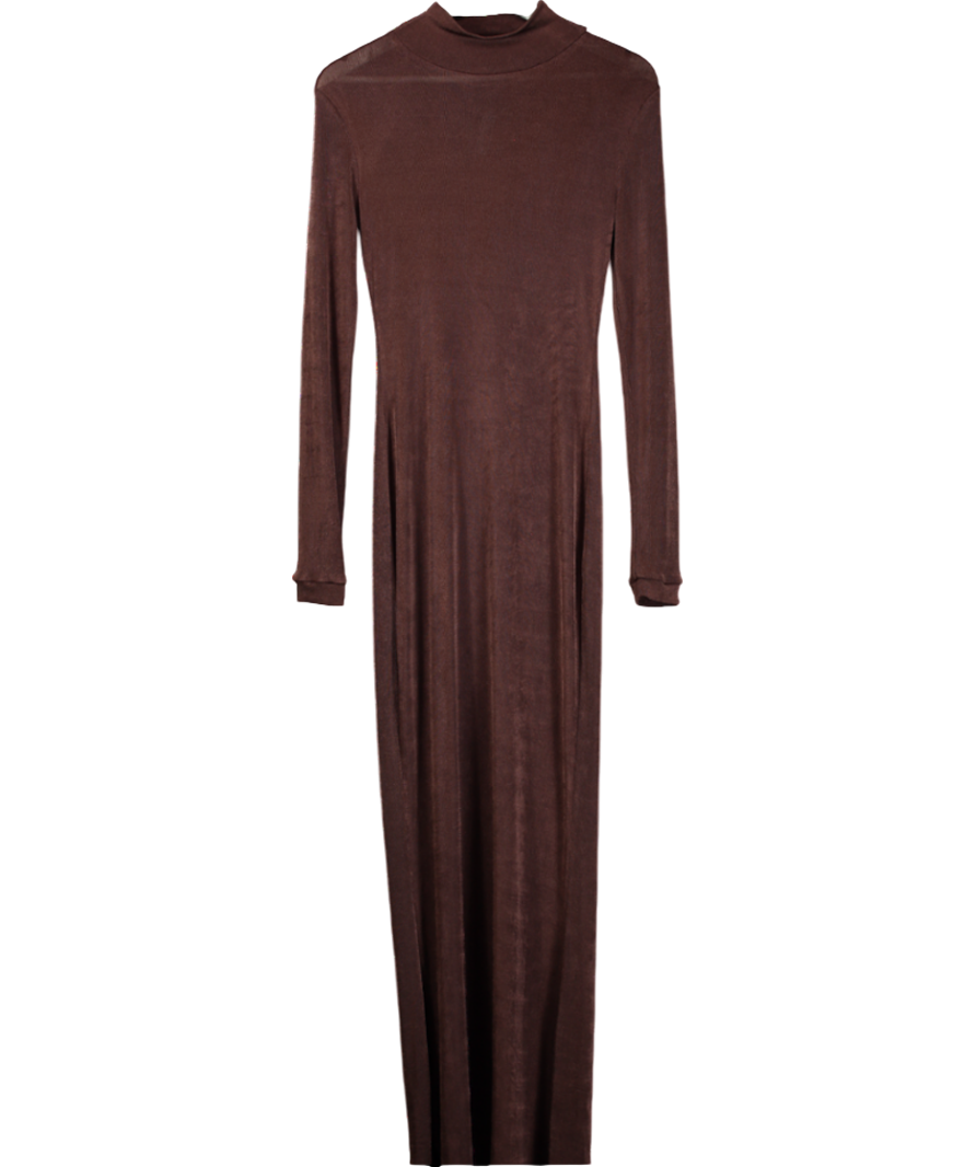 ALB Anne Louise Brown Long Sleeve Maxi Dress UK S