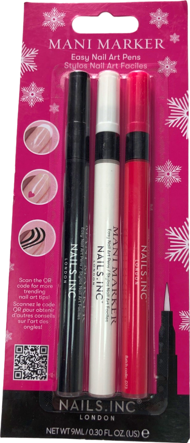 Nails Inc. Mani Marker Easy Nail Art Pens Set 27ml