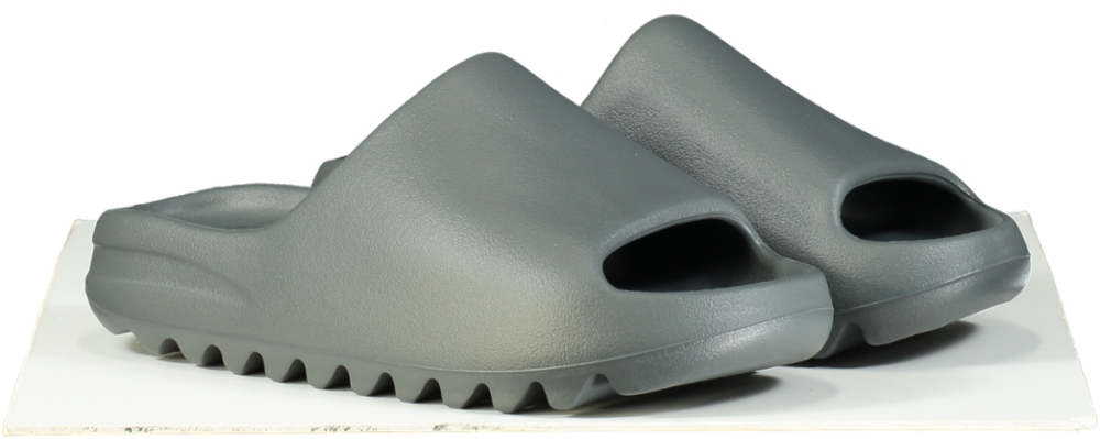 Adidas Grey Yeezy Sliders  UK 8