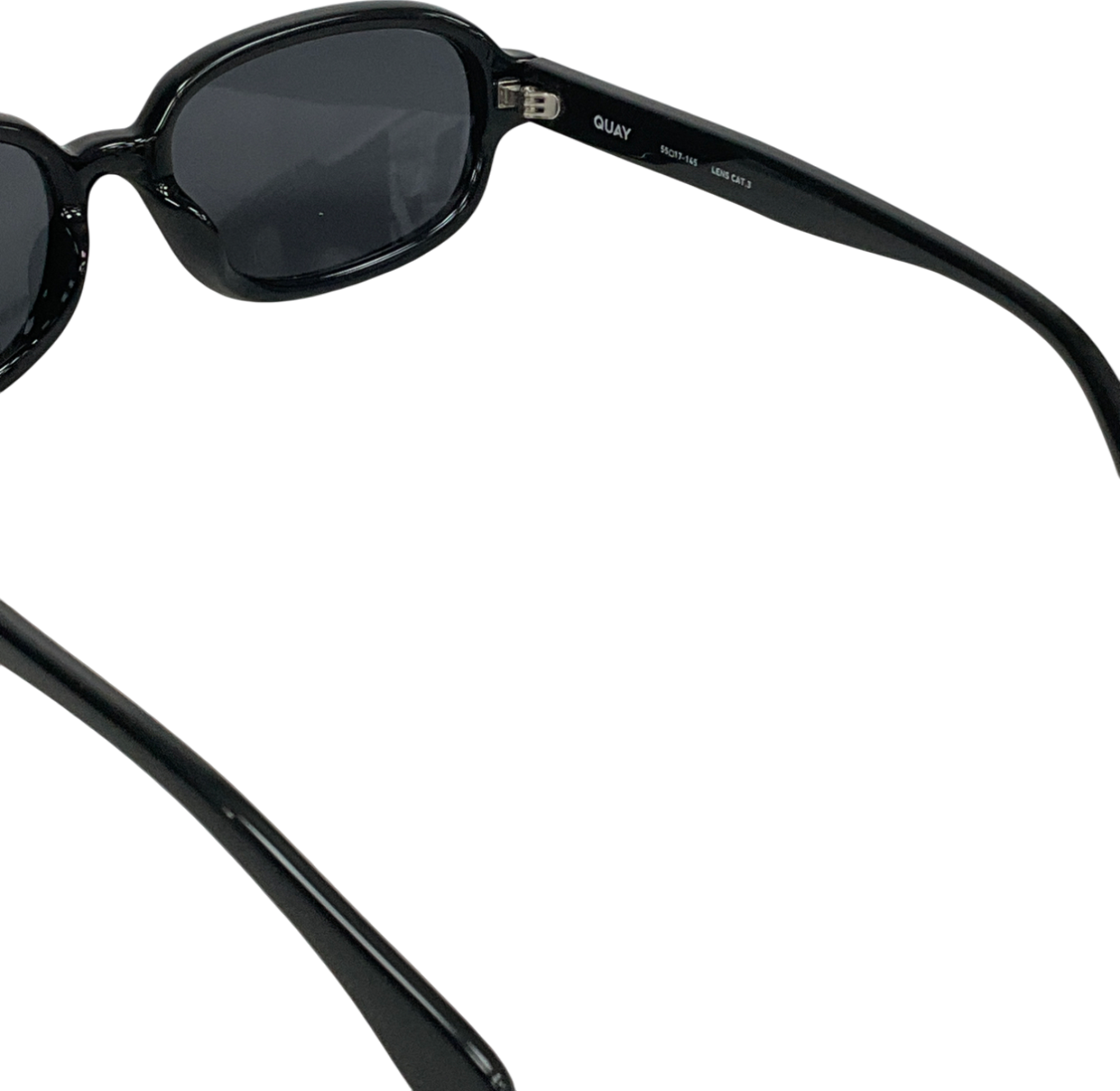 QUAY Black Could Never Sunglasses One Size