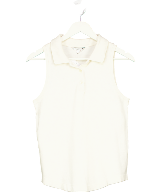 & Other Stories Cream Polo Vest UK 10