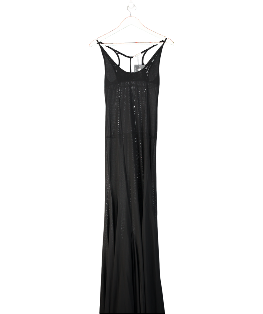 Fanci Club Black Mariana Evening Maxi Dress UK XS