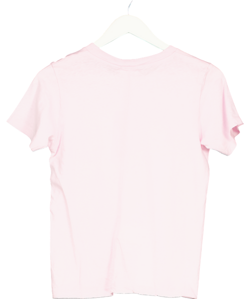 American Vintage Pink  T-shirt In Cherry Blossom UK M