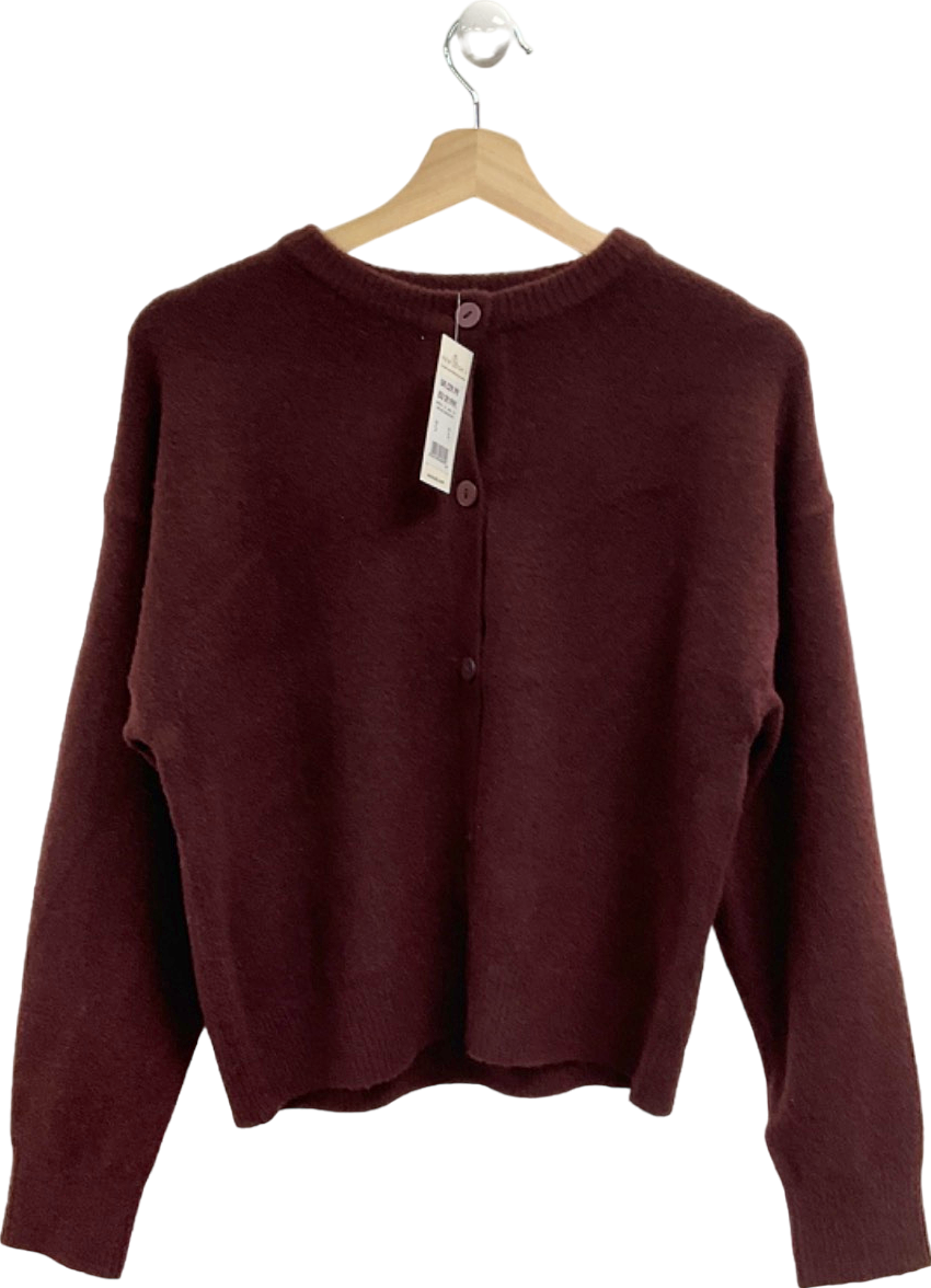 New Look Red Button-Up Cardigan UK S