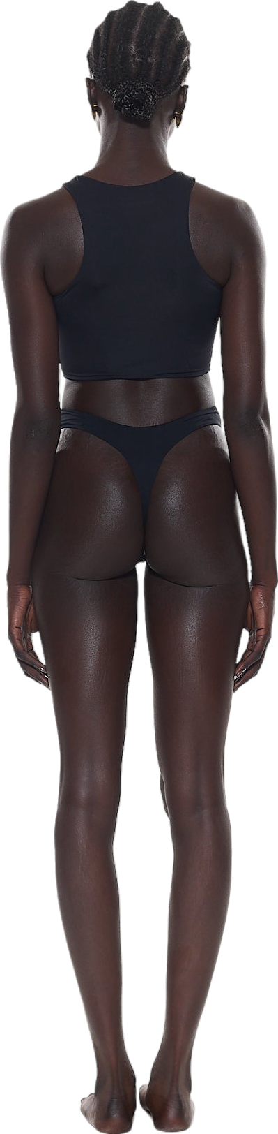 Myra Swimwear Black Russo Top And Yris Bottoms UK S