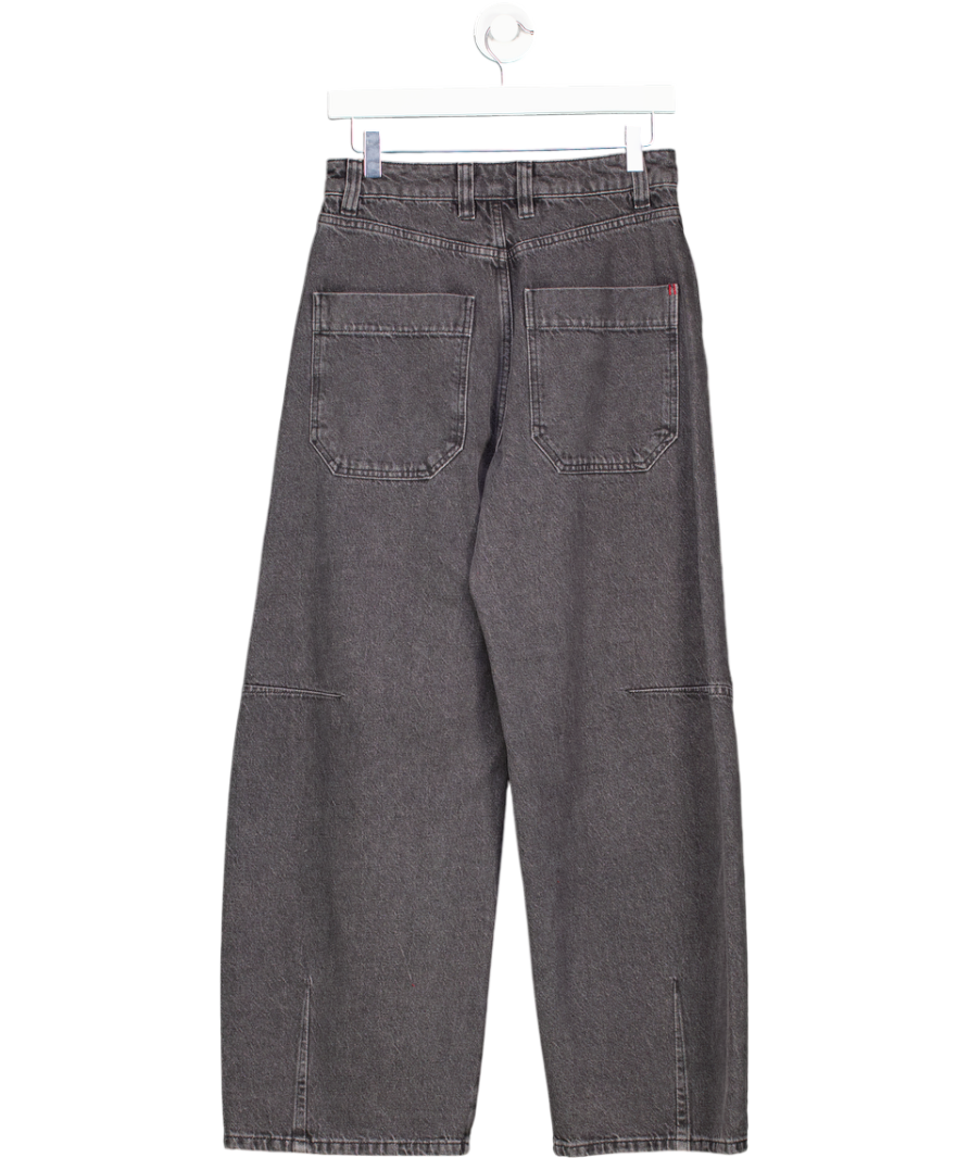 Hush Bree Horseshoe Barrel Leg Jeans, Washed Black UK 6