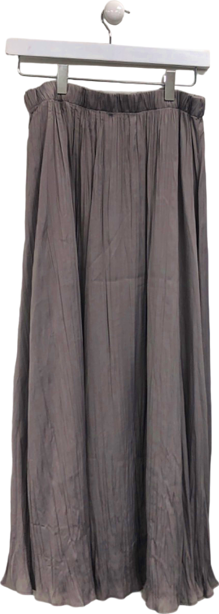 Mint Velvet Grey Maxi Skirt UK S