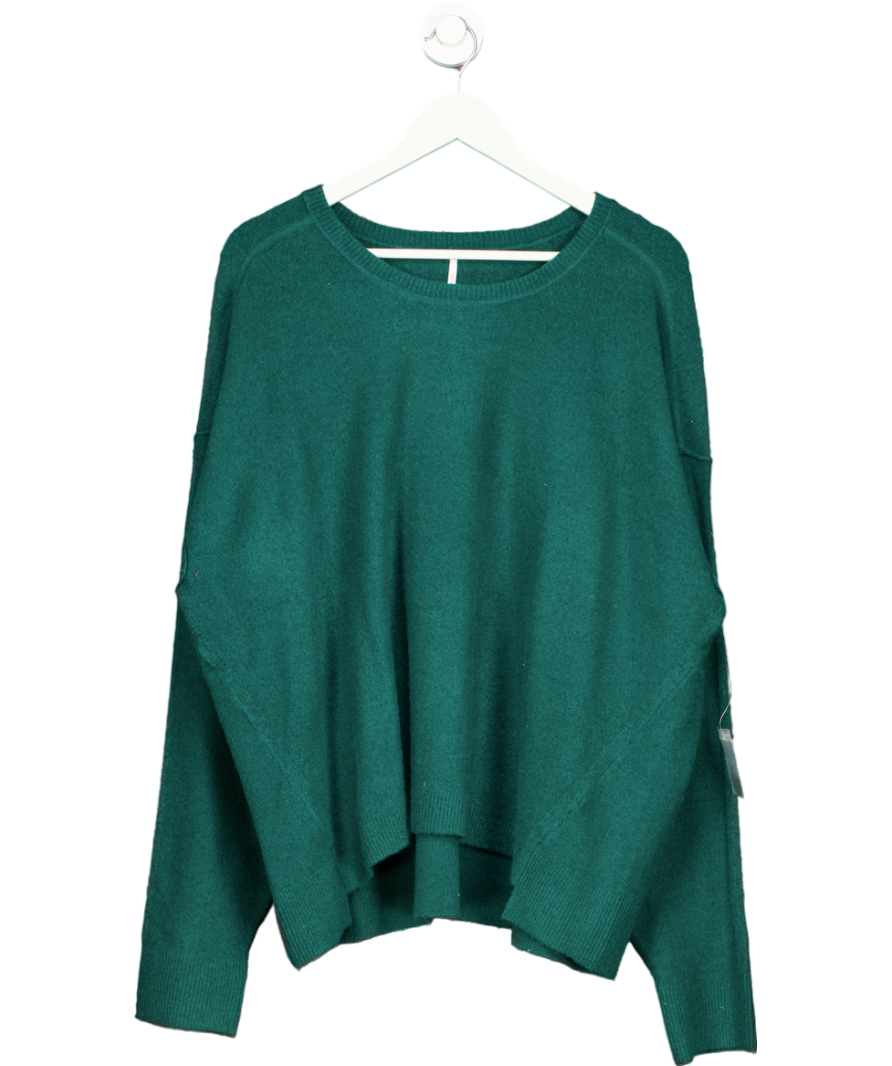 Free People Green Luna Pullover UK L