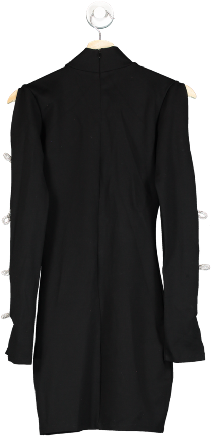 Fashion Nova Black Bodycon Dress Small