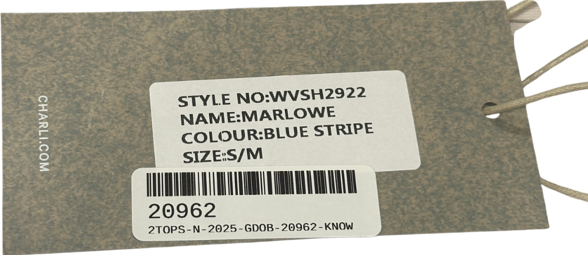 Charli Blue Marlowe Shirt UK S/M