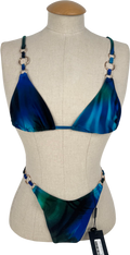 Capala Blue Kaia Multiwearable Bikini Set UK S