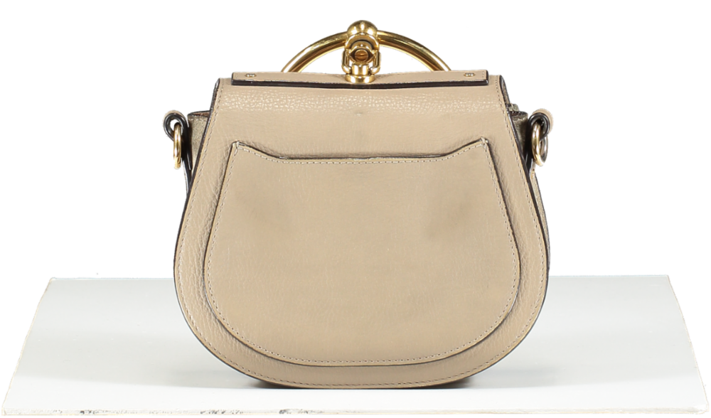 Chloé Brown Nile Leather Handbag With Gold Hardware