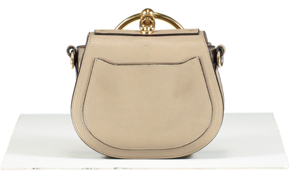 Chloé Brown Nile Leather Handbag With Gold Hardware