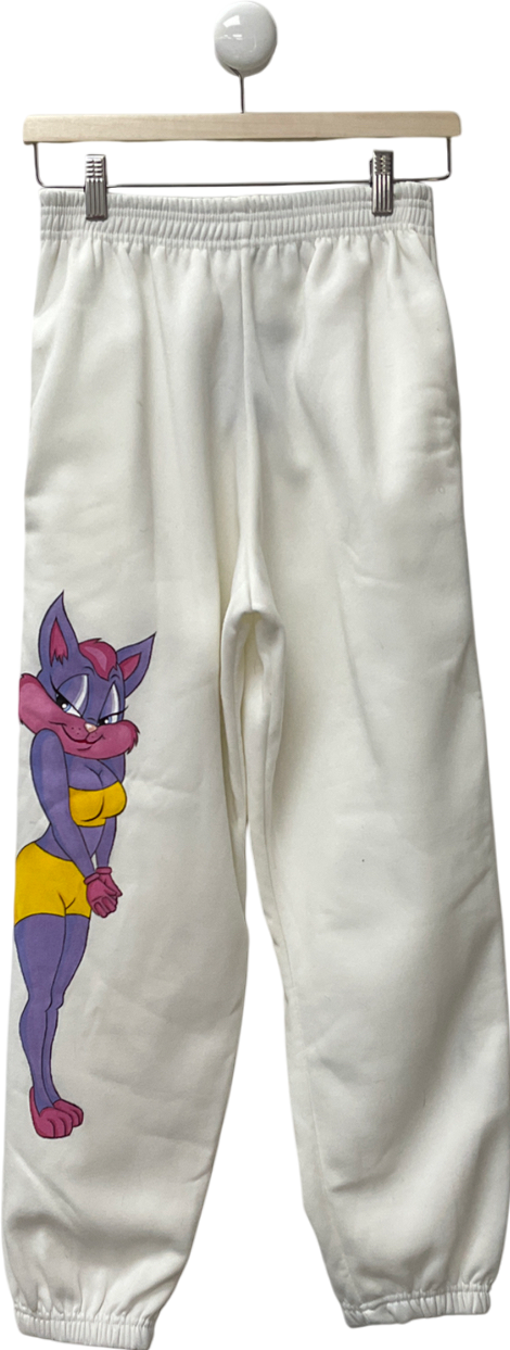 Rebellious White Joggers UK XS/S