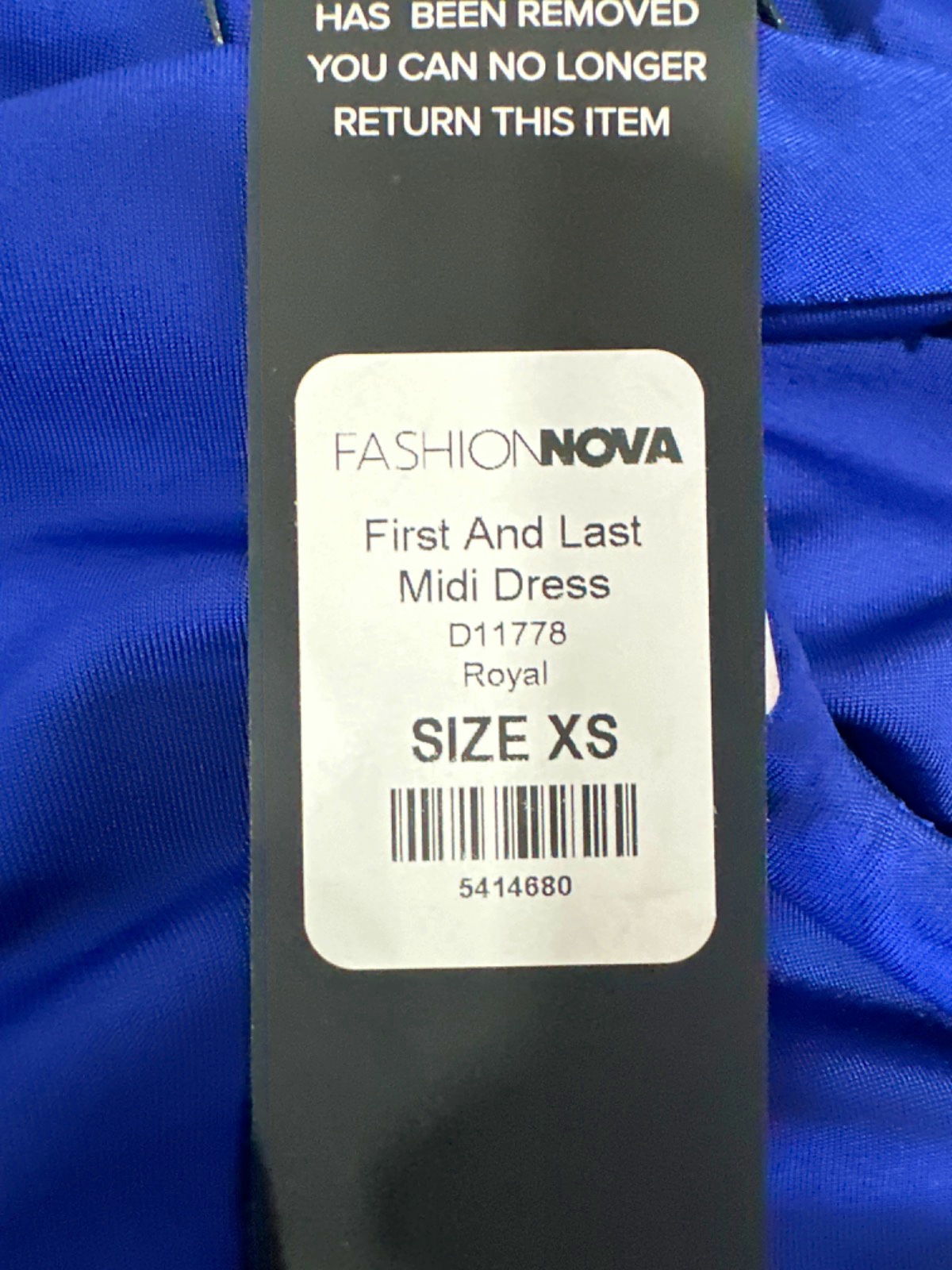 Fashion nova royal debut dress best sale