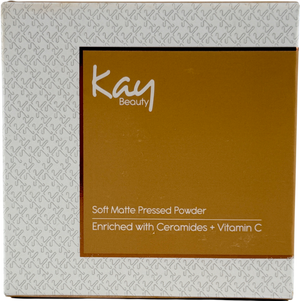 KAY BEAUTY Soft Matte Pressed Powder 160y Tan 12g