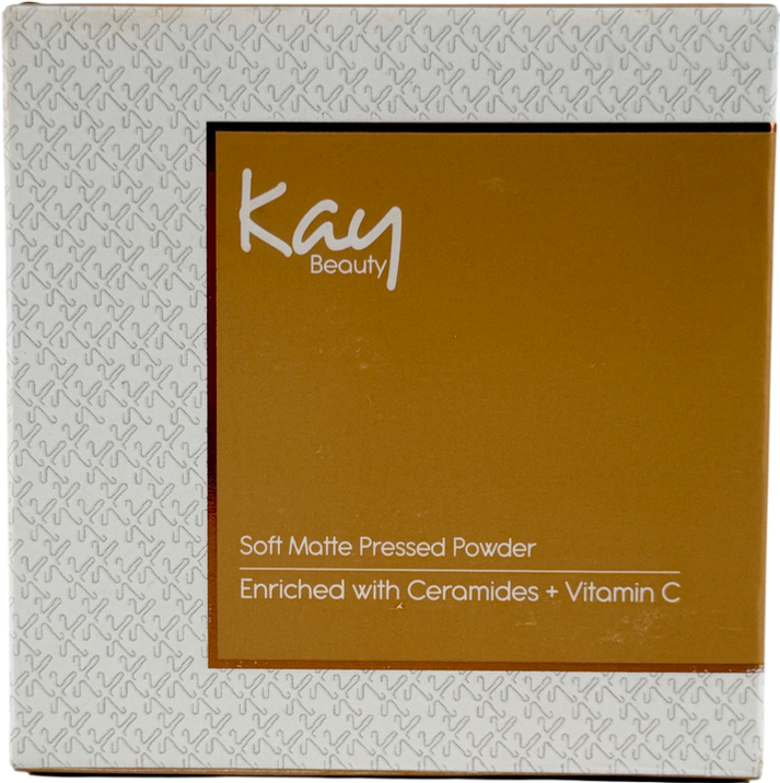 KAY BEAUTY Soft Matte Pressed Powder 160y Tan 12g