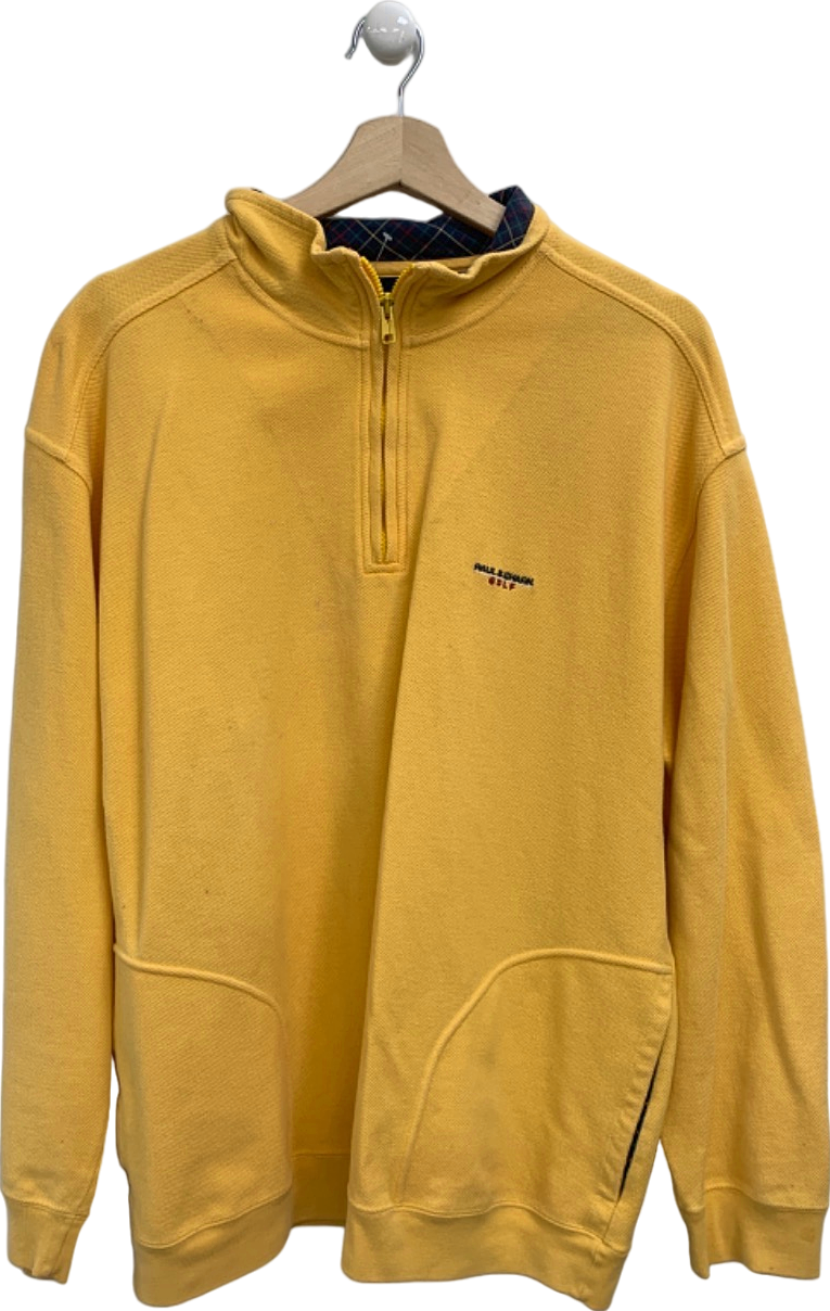 Paul & Shark Yellow Golf Jumper UK L
