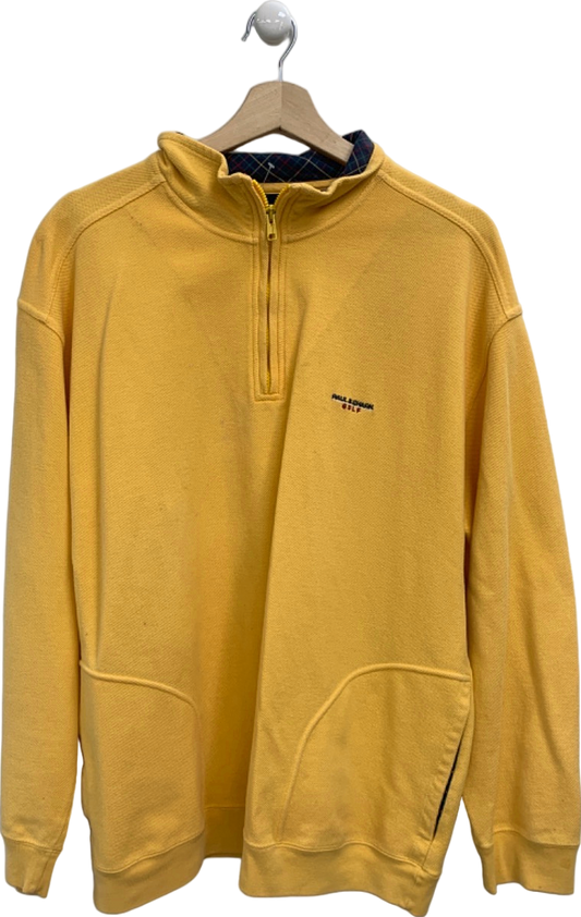 Paul & Shark Yellow Golf Jumper UK L