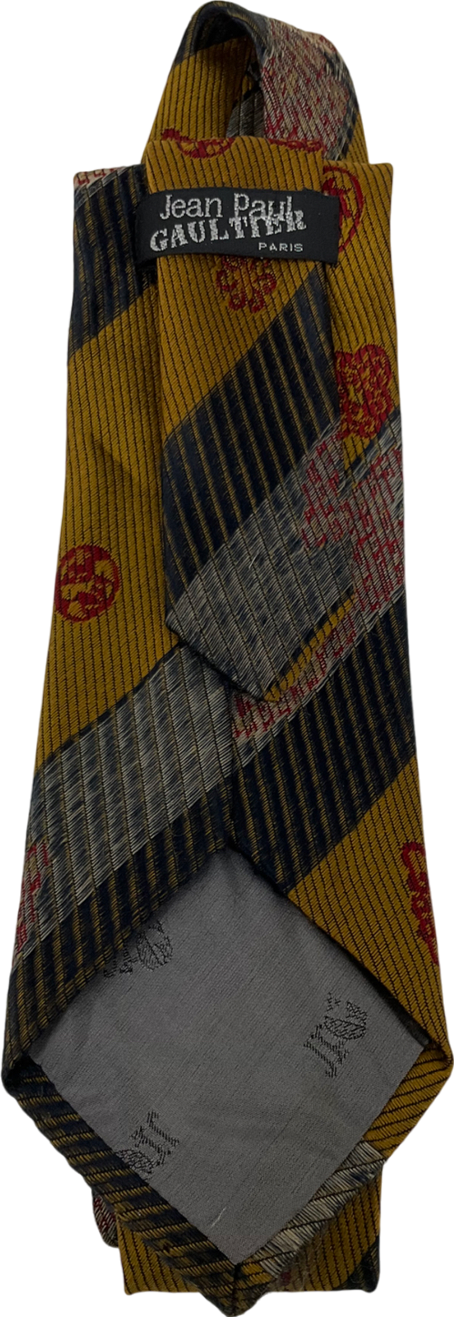 Jean Paul Gaultier Yellow Patten Tie