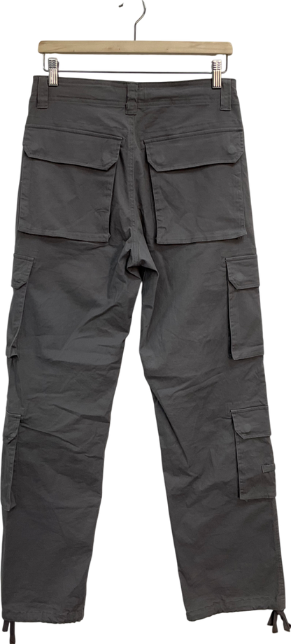 luxe to kill Grey Cargo Trousers UK 8