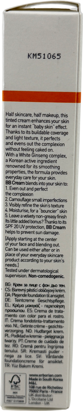 Erborian Bb Cream 40ml