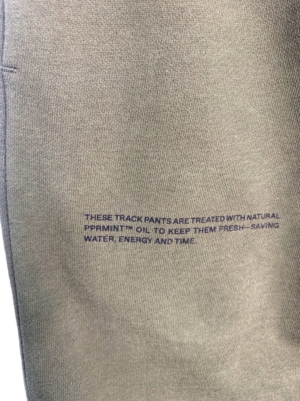 Pangaia Rosemary Green signature 365 Organic Cotton Slim Leg Track Pants UK XXS