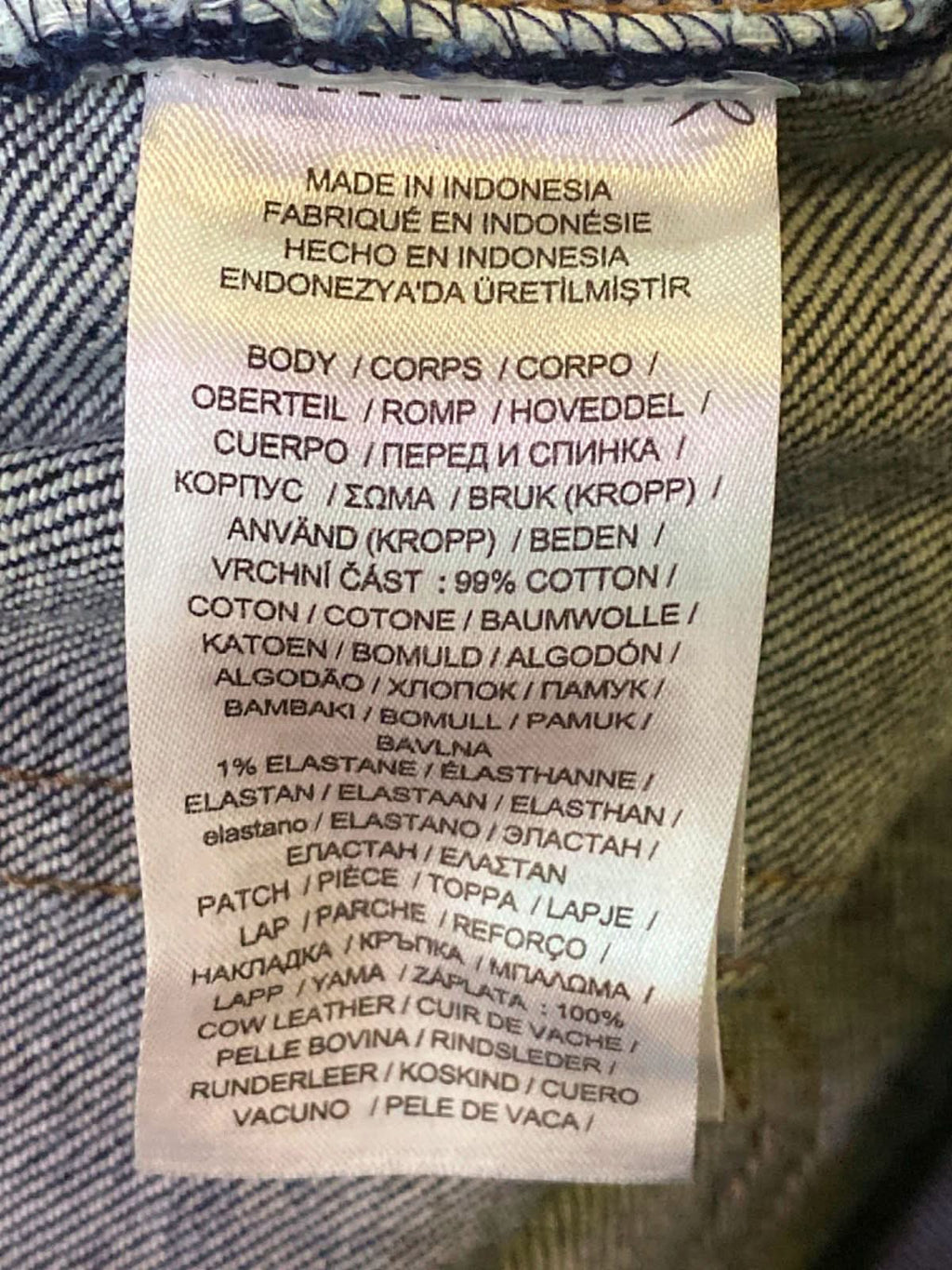 Lauren Ralph Lauren Dark Blue High-Rise Straight Ankle Jeans UK 14