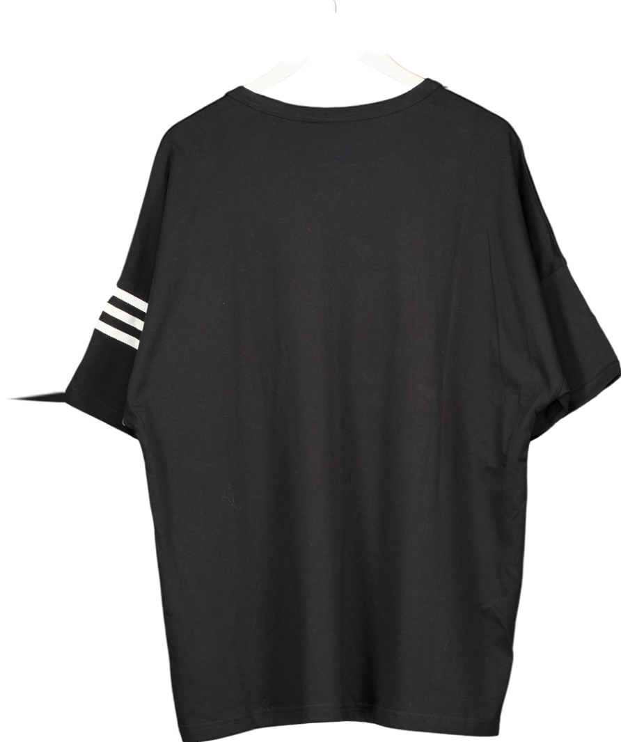 adidas Black Neu Classics Tee UK M