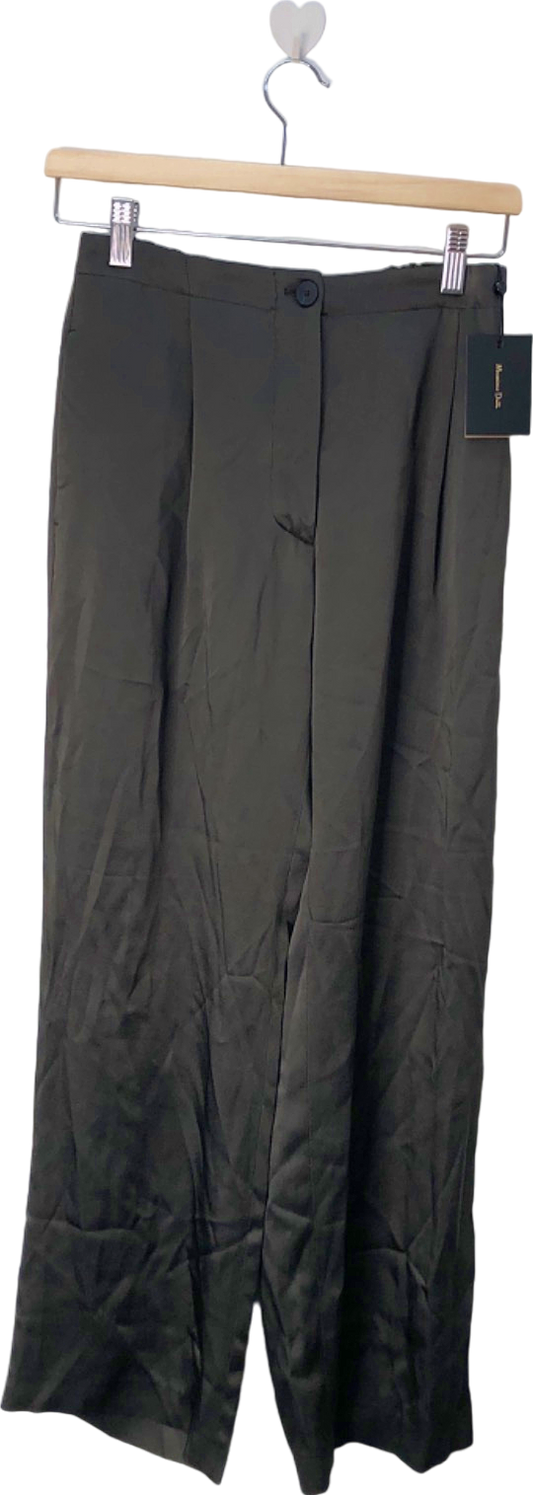 Massimo Dutti Black Tailored Trousers UK Size 6
