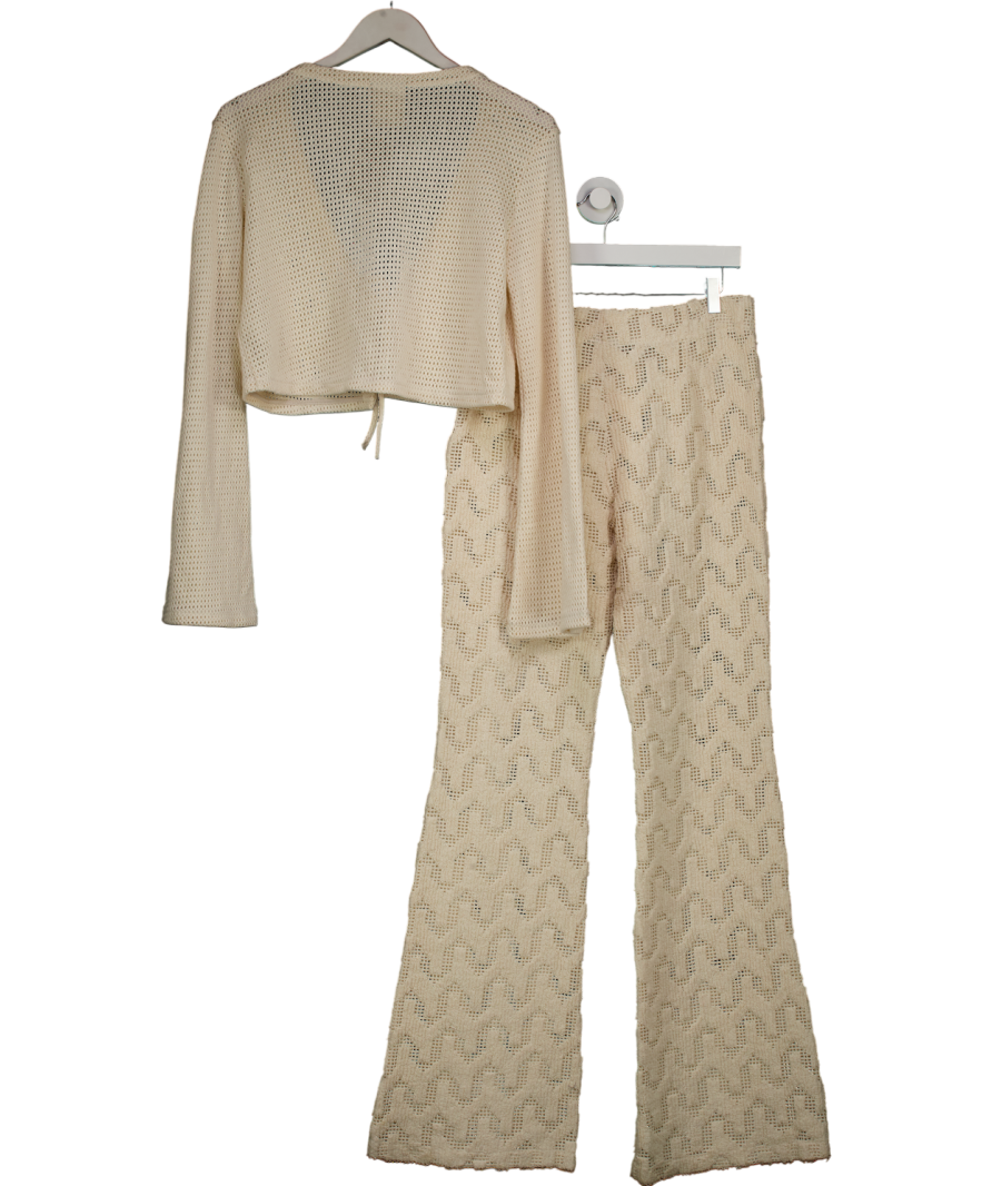 OAS Beige Crochet Set UK M