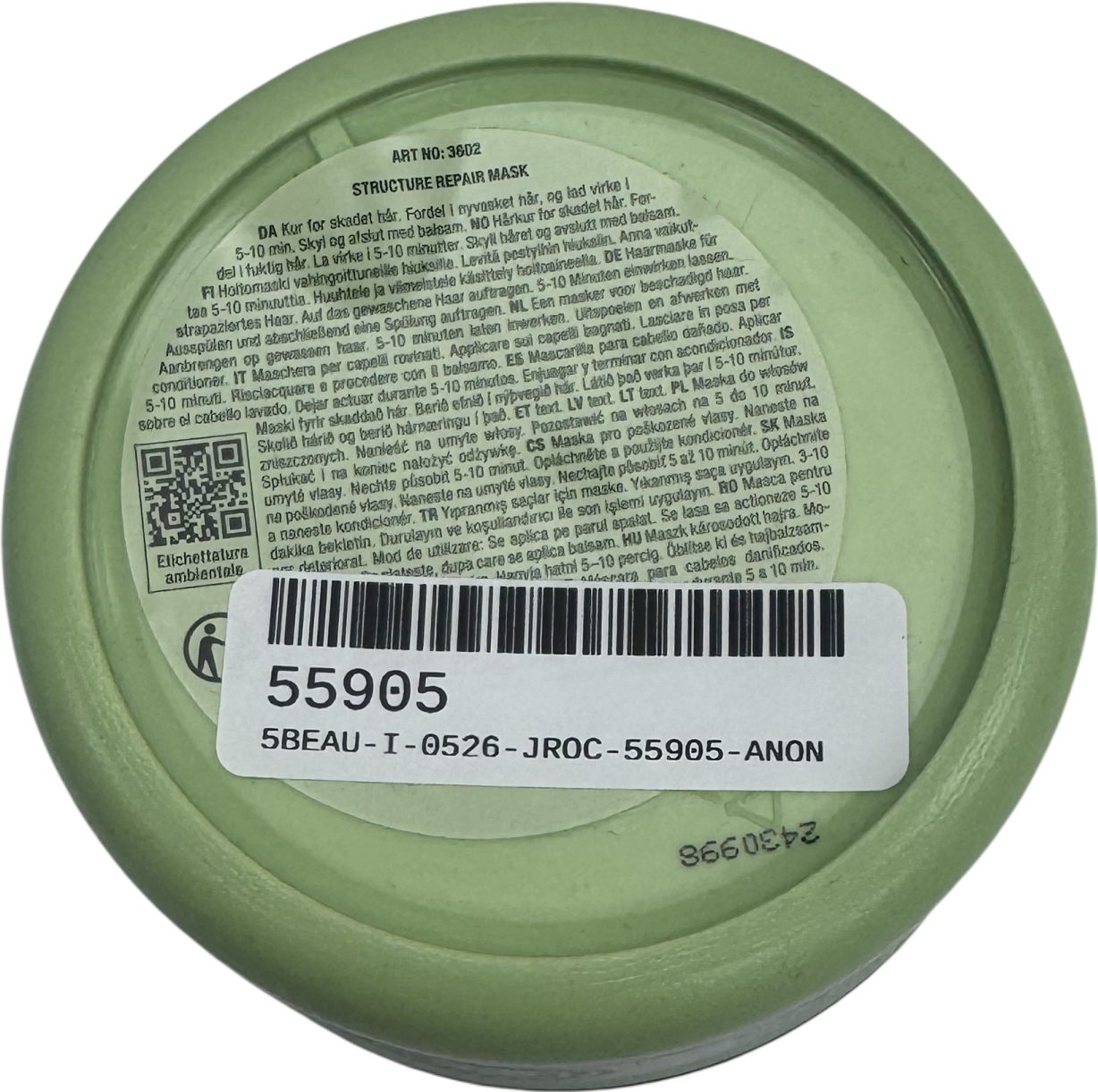 Maria Nila Structure Repair Masque 250ml