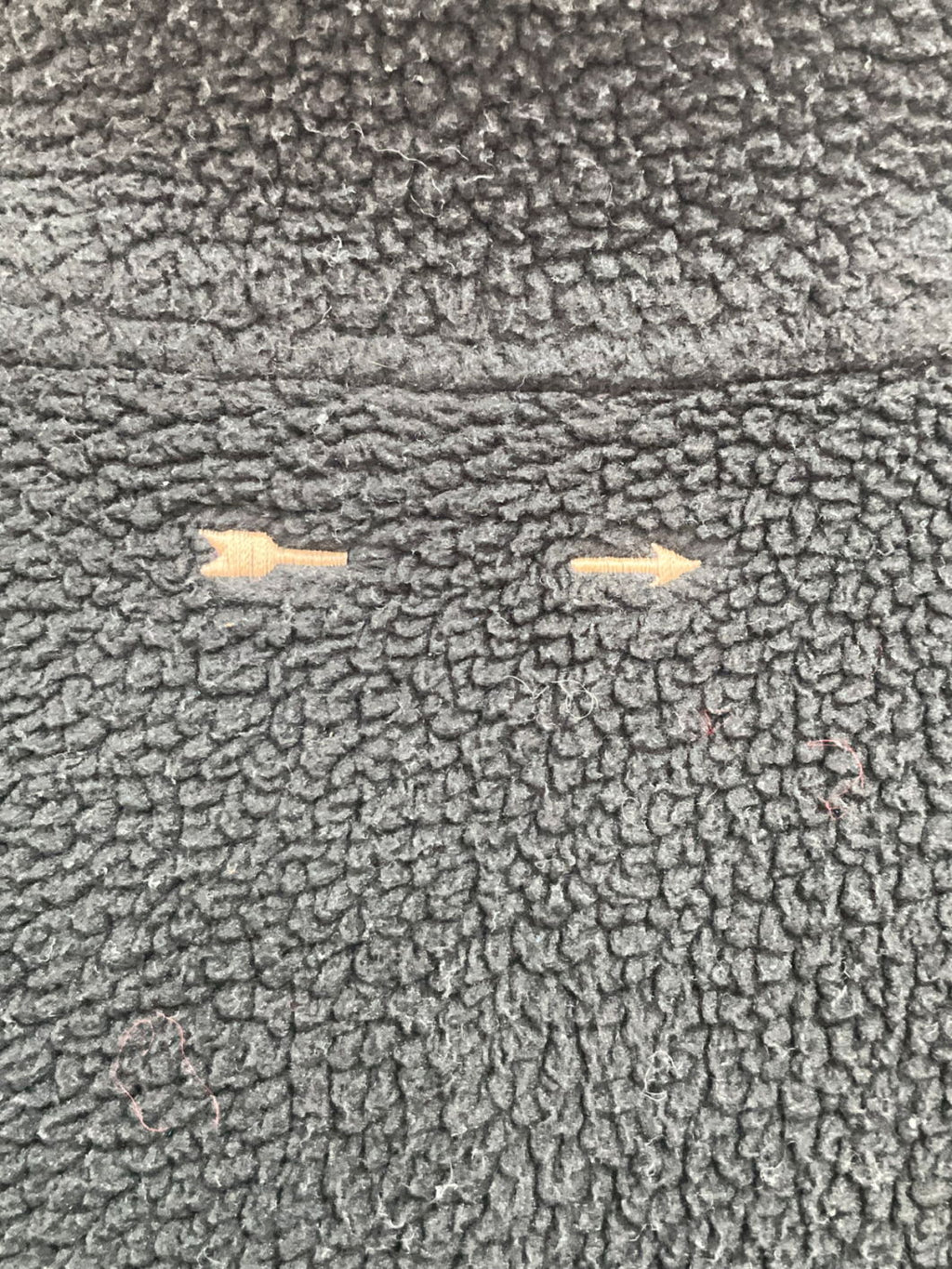 The Upside Black 1/4 Zip Fleece Top UK XS