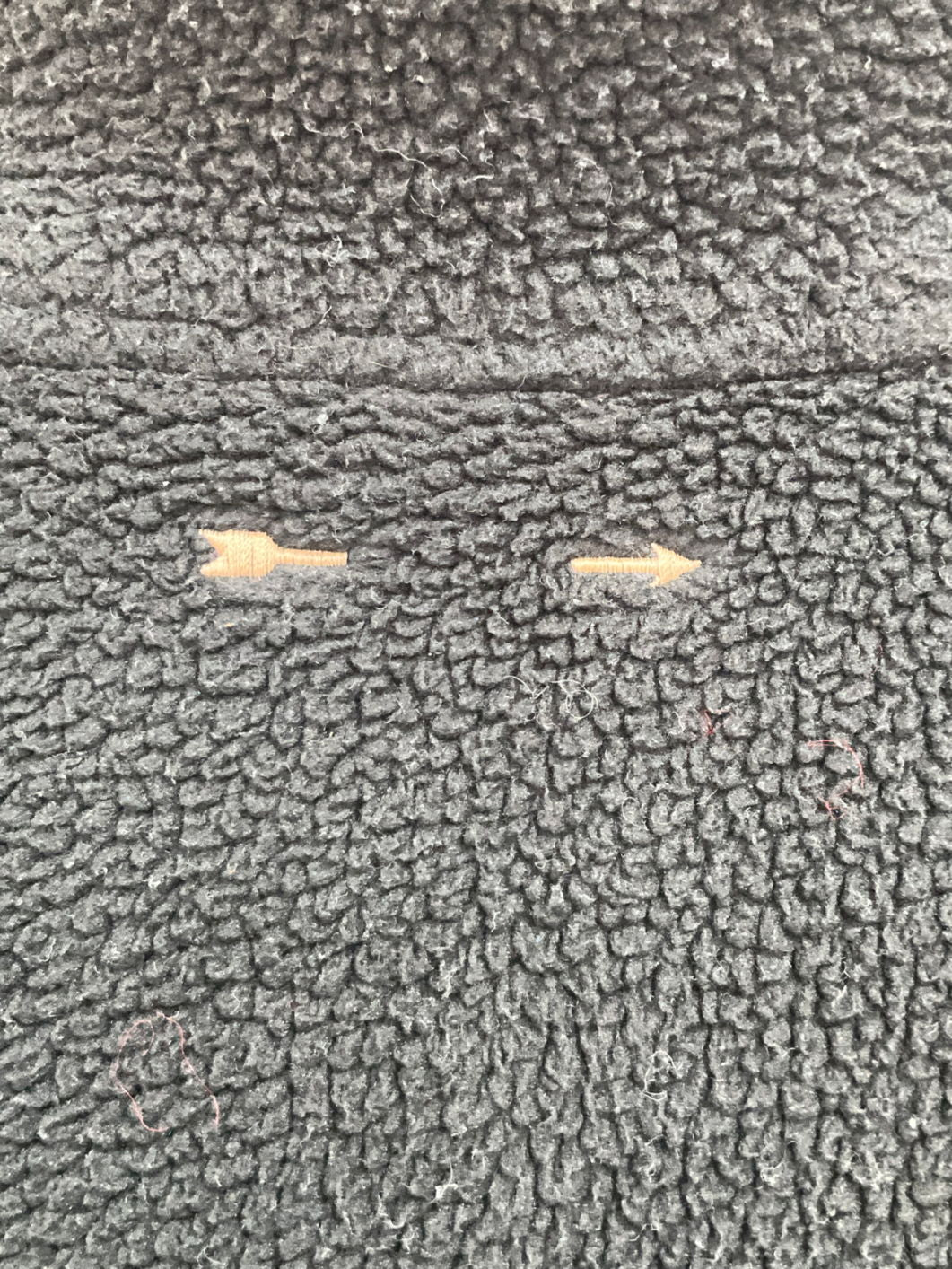 The Upside Black 1/4 Zip Fleece Top UK XS