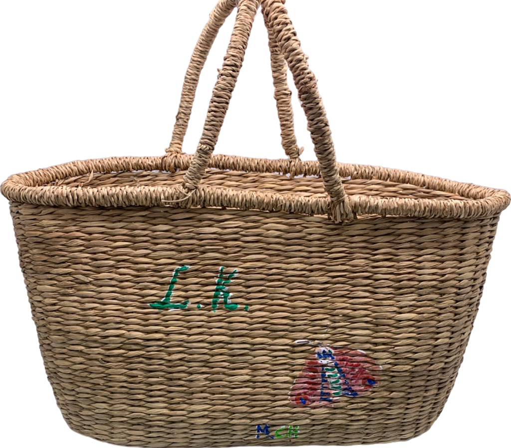 Natural Wicker Handwoven Basket Bag