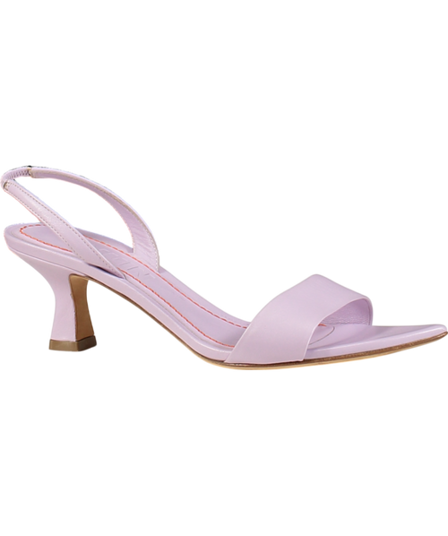 vero cuoio Purple Sandals Modello Orchid UK 4 EU 37 👠