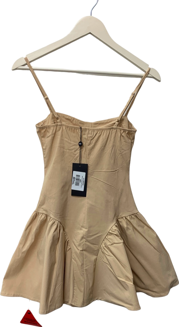 Ego Beige Strappy Dress UK 6