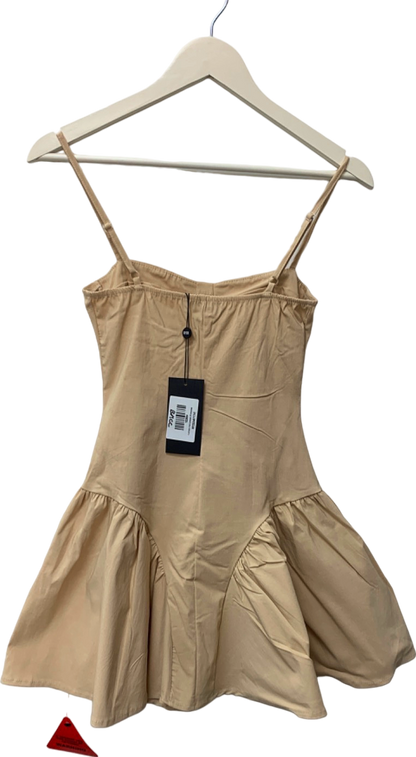 Ego Beige Strappy Dress UK 6