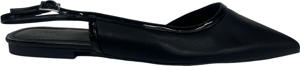 ASOS Black Lane Slingbackk Ballet Flats UK 9 EU 42 👠