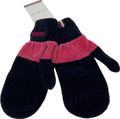 Tommy Hilfiger Blue Flag Velour Mittens One Size