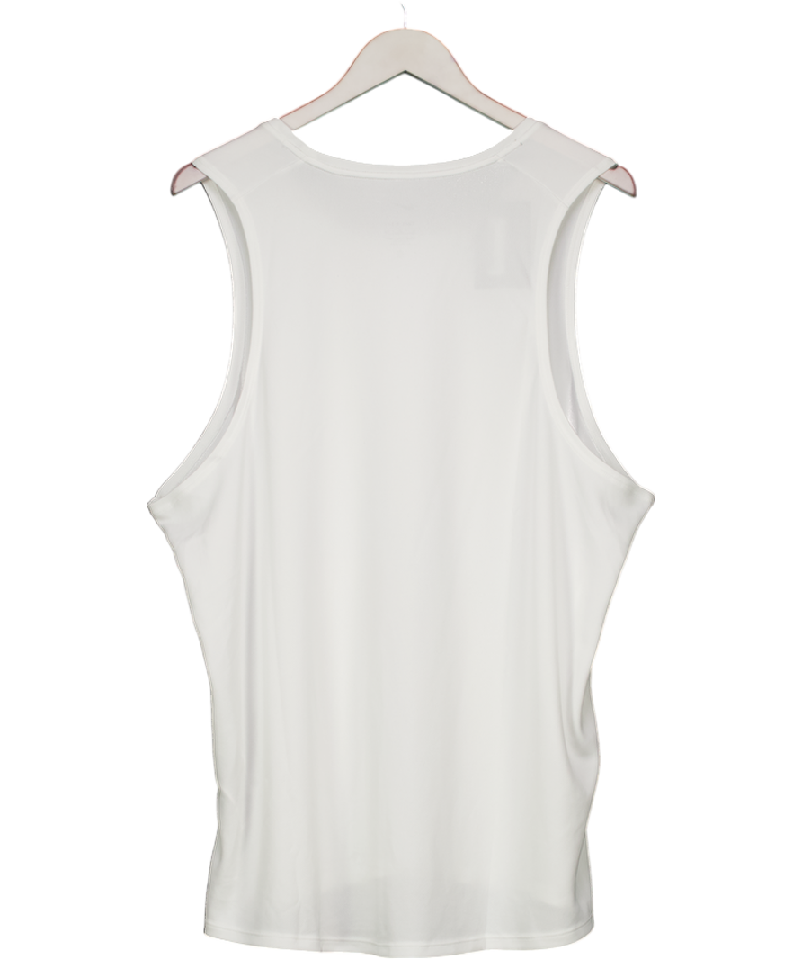 Nike White Spurs Active Dri-fit Tank Top UK XL
